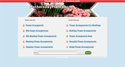 Desktop Screenshot of mothersdayplants.com